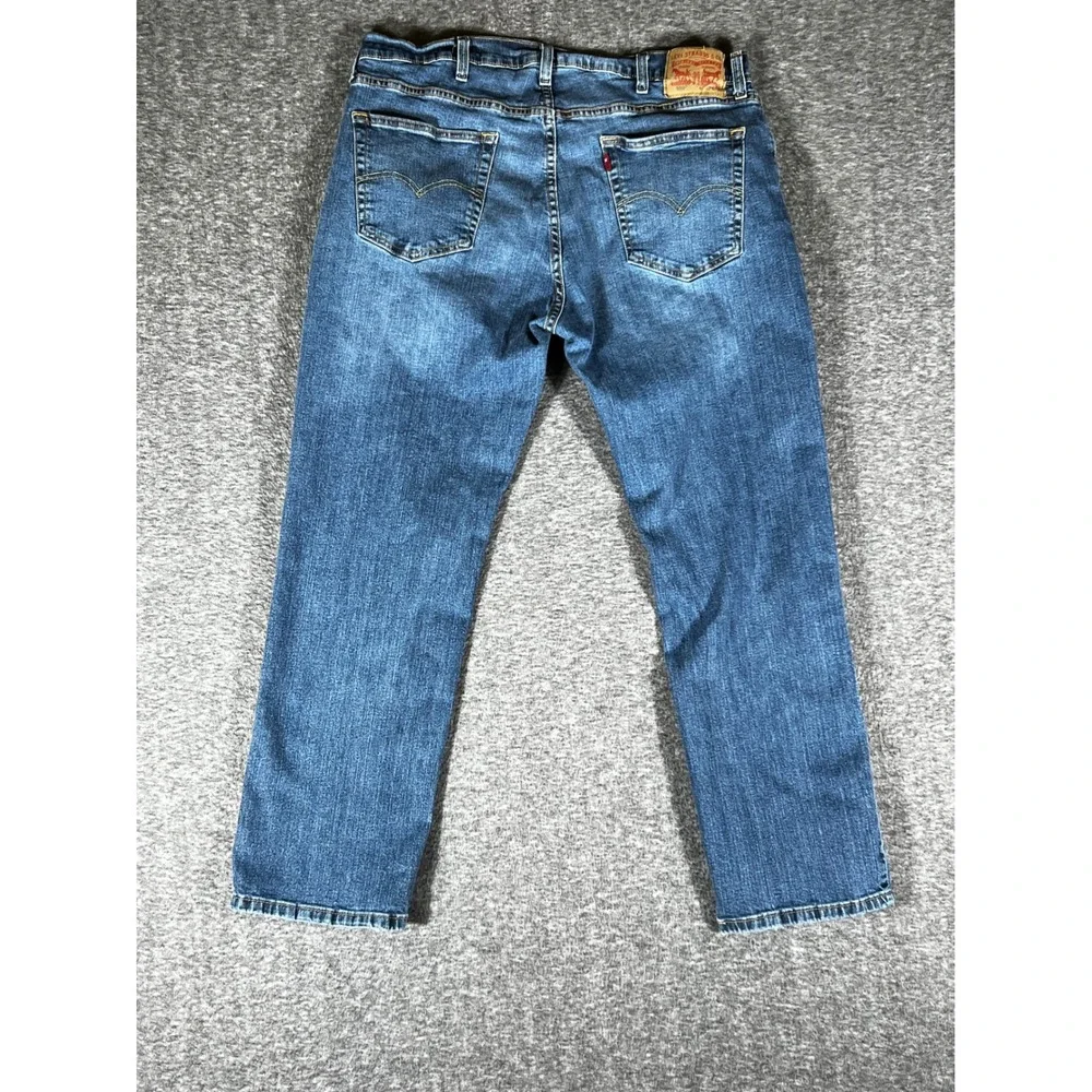 Levis 559 Relaxed Straight Jeans Mens 38x29 Blue Medium Wash Denim
